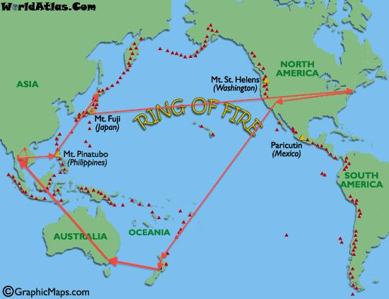 Line's on a Map approximating where I will be going.