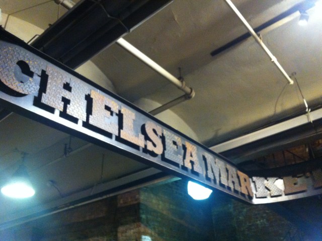 Two hours later... back to the Markets to farewell Tom.