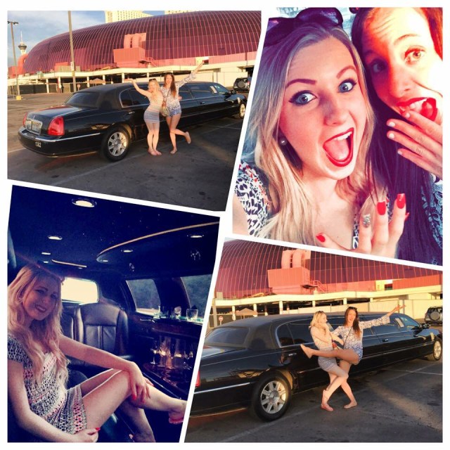 Limo selfies on point.